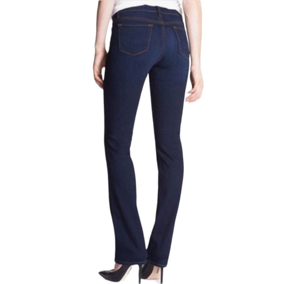 J Brand Curvy Fit Cigarette Leg Jeans Dark Wash Size 32 - Picture 2 of 9